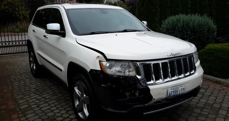 Jeep Grand Cherokee cena 46500 przebieg: 210000, rok produkcji 2011 z Leśnica małe 277